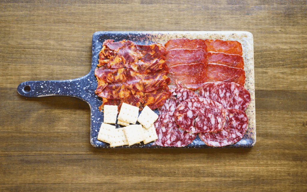 tabla de embutidos ibéricos para compartir
