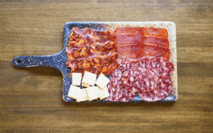 tabla de embutidos ibéricos para compartir