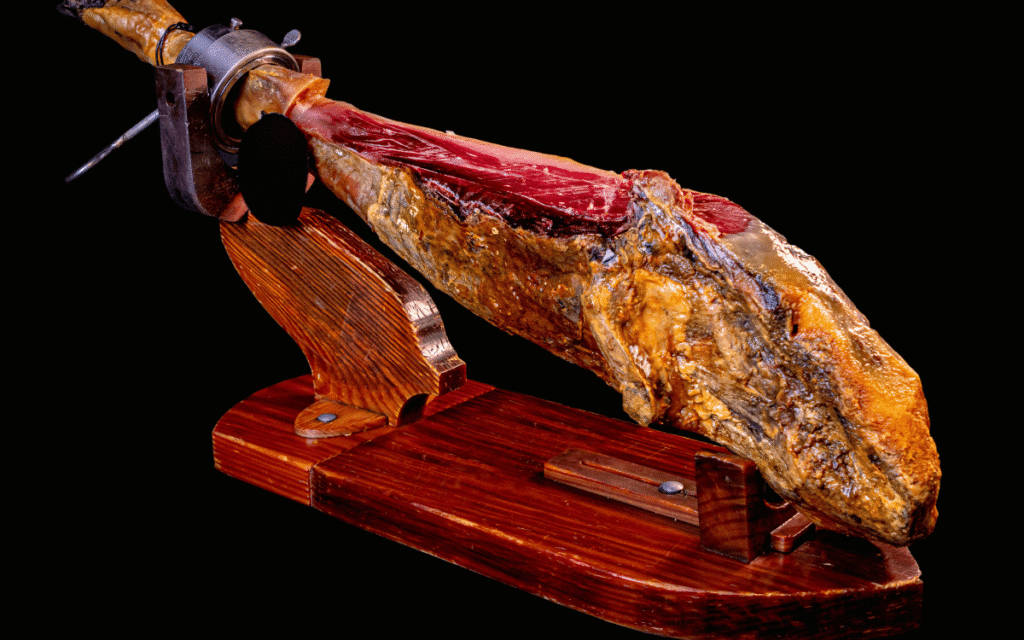 Selección de embutidos ibéricos gourmet tradicionales